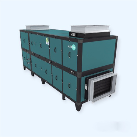 6000 Eco RP BC Airgy Приточно-вытяжная установка для бассейна с пластинчатым рекуператором и пультом управления улучшенная энергоэффективность